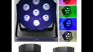 déballage et test de par à LED aliexpress
