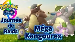 ✨Journ&eacute;e de Raids M&eacute;ga Kangourex (Kangaskhan) boost shiny✨, on shasse le shiny et le 💯 #pokemongo