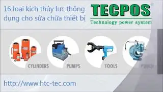 16 loại k&iacute;ch thủy lực Tecpos d&ugrave;ng cho sửa chữa thiết bị