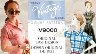Before you sew a 1950s reproduction dress watch this