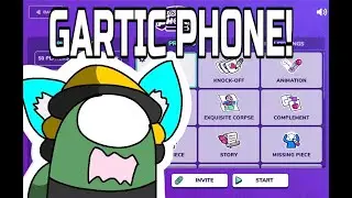 Live Stream to play Gartic Phone for fun