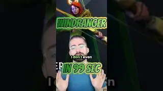 Windranger In 99 Seconds ✨Hero 3 / 126✨ #dota2
