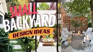 Small Backyard Design Ideas and Inspirations. Ideas and Decoration Examples for the Backyard.