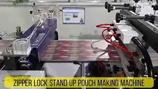 Ziplock doypack bag making machine