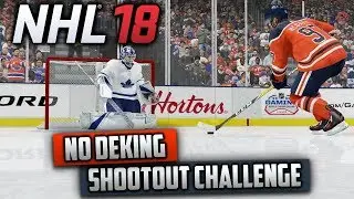 Can I Win an Online Shootout Without Deking? (NHL 18 Challenge)