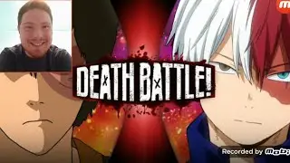 DEATH BATTLE - Zuko VS Shoto Todoroki Reaction!