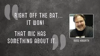 Roswell Pro Audio Producers' Roundtable: Colares as a room mic.