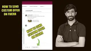 How to send Custom offer on Fiverr | How to create custom offer on fiverr 2023