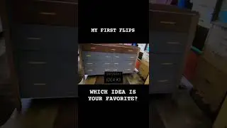 My first flips! #furnitureflip #home #homedecor #upcyclefurniture #upcyle #restoration