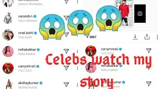 Celebs watch my story | Fake story prank | Techno Ayush