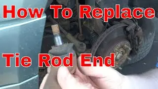 How To Install A MOOG Tie Rod End /Stop Front End Rattle