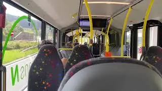 Full kickdown 100km/h Mercedes Benz Citaro C2 GÜ Mild-Hybrid