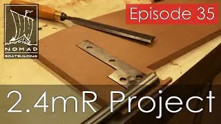 International 2.4mR Sailboat Project - Episode 35 - The rudder part 2