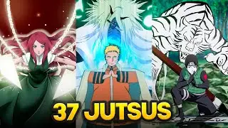 TODOS JUTSUS DE SELAMENTO EM NARUTO E BORUTO [GUIA COMPLETO] - (37 PODERES)