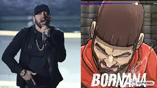 Eminem performs Bornana