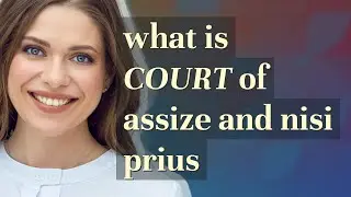 Court of assize and nisi prius | meaning of Court of assize and nisi prius