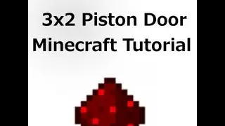 3x2 Piston Door | Compact | Seamless |(Minecraft Redstone Tutorial) 1.4.5