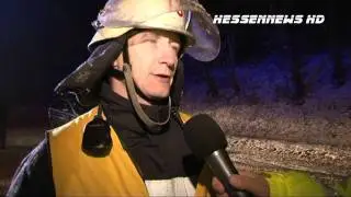 Schwerer Unfall auf der B83 Grebenstein/Burguffeln