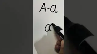 HOW TO DRAW WITH LETTER A/ SMALL LETTERS DRAWING/#how #drawing #shorts #youtubeshorts #ytshorts