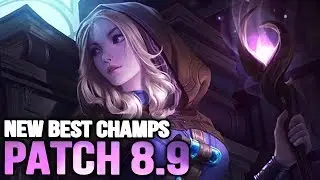 New Best Champions in Patch 8.9 SEASON 8 for Climbing in EVERY ROLE (League of Legends)