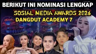  SOSIAL MEDIA AWARDS 2026  DA7
