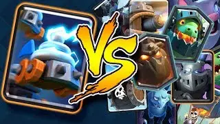 ZAPPIES VS ALL AIR CARDS | CLASH ROYALE