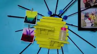 Cardboard wallshelf craft ideas/DIY cardboard wall shelves/Beat out of waste#wallshelves#art#craft 