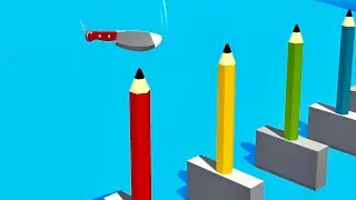 Slice it All! 🔥❤️‍🔥👩‍❤️‍💋‍👩 Very Satisfying And Relaxing ASMR Slicing Game