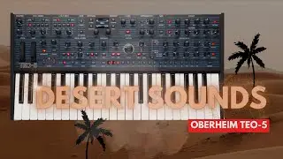 TEO-5 — Desert Soundscapes | Ambient Synth Jam (No Talk, Pure Soundtrack)