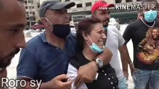 مؤثر جدآ 🥺أم فقدت أبنها تحت ركام تفجيرات بيروت