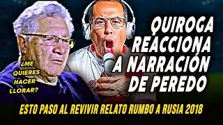 RAMON QUIROGA LLORA EN VIVO AL RECORDAR A DANIEL PEREDO POR NARRACION AL MUNDIAL RUSIA 2018