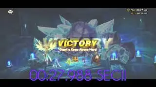 Clearing GB12 with F2P units in under 30 sec!! 💯😧😧