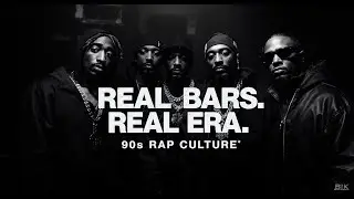 Real Bars, Real Era 🔥 90s Old School Hip Hop | Raw Lyrics, Boom Bap & Golden Era Classics