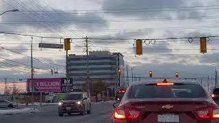 Mississauga to Brampton in Canada drive   #canada