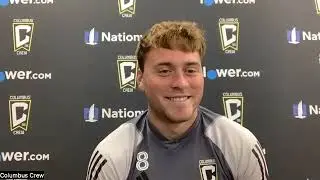 Columbus Crew's Aidan Morris talks about championship atmosphere, Nagbe and Nancy