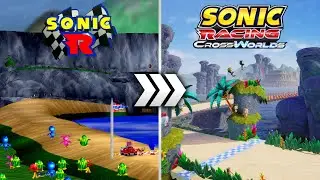 Sonic R-ECREATED in Sonic Racing: CrossWorlds