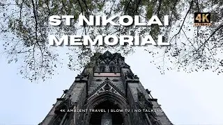 St Nikolai Church Hamburg Walkthrough in 4K | Historic Ruins