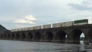 NS & Amtrak Action In Marysville & Harrisburg PA 7/30/2019