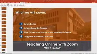School of Nursing Zoom workshop 3-18-2020