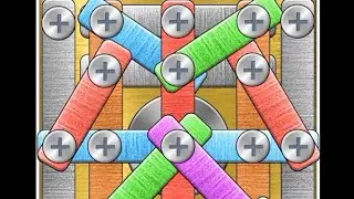 screw pin puzzle game Level 2/2