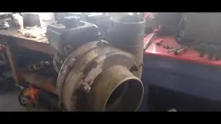 Bobcat Bagger Motor - Remove the Shroud to fix Exhaust