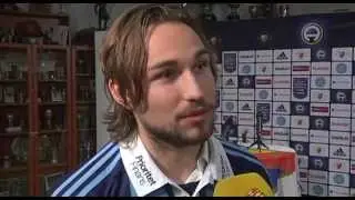 Kevin Walker i DIF-tröjan: 