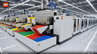 Inside Lego Factory Process. How 74.3 Billion Yearly Turnover Happens (Full Process)