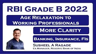 RBI Age Relaxation 2022 to Professionals.
