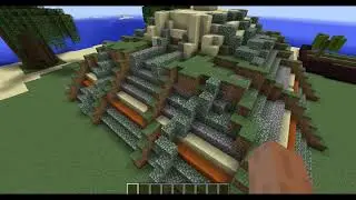 Minecraft Inca Mayan pyramid schematic