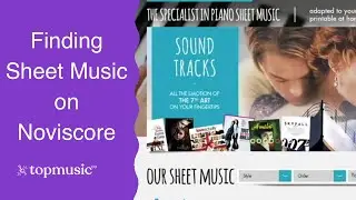 How to find popular sheet music on Noviscore