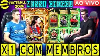 🔴🔥 EFOOTBALL 2026 AO VIVO | ÚLTIMA LIVE DO ANO | 🔥X1 COM MEMBROS🔥 | PS4/PS5.
