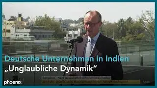 Friedrich Merz zu deutschen Unternehmen in Indien am 13.01.26