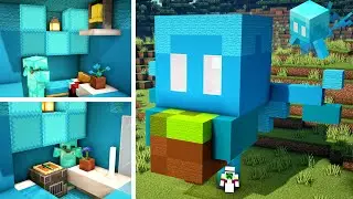 Minecraft: How To Build Cute Allay House Tutorial 마인크래프트 귀여운 알레이 모양집 건축강좌!