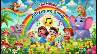 The Happy Adventure Song | Fun Kids Music for Joyful Playtime!